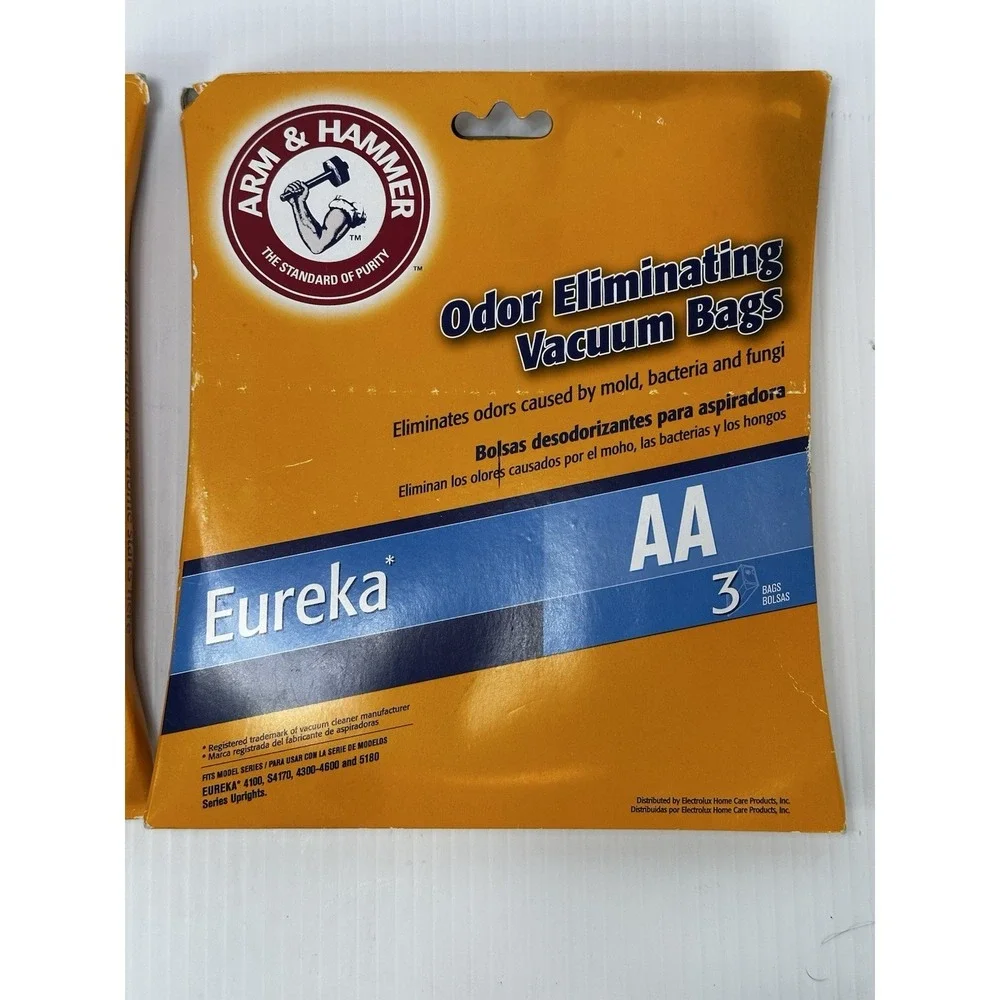 Arm Hammer Odor Eliminating‎ Vacuum Bags Eureka AA 62618A 5 Bags In Total